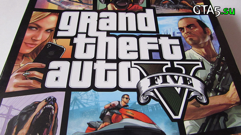 GTA V DVD box